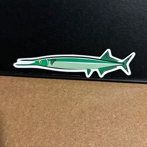 UNKNOWN FISH STICKER